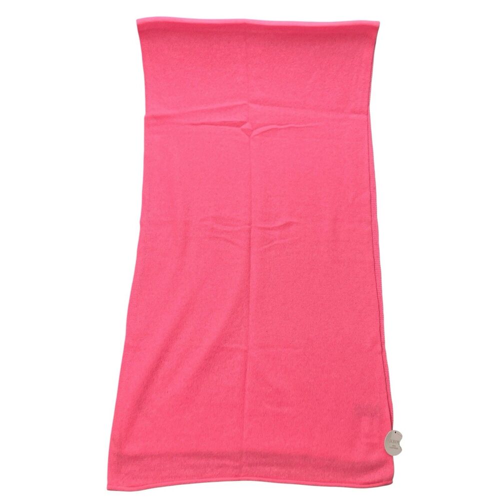 J Crew Cashmere Wrap Scarf‎ Shawl Pink One Size Soft Luxury Travel Layering Soft